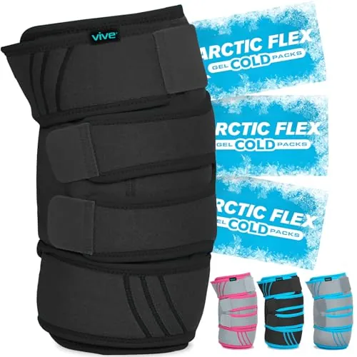 Vive Knee Ice Pack Wrap Review: Cold and Heat Recovery