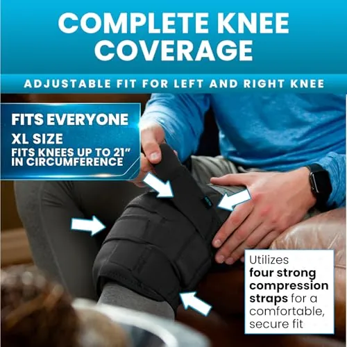 Vive Knee Ice Pack Wrap Review: Cold and Heat Recovery image 4