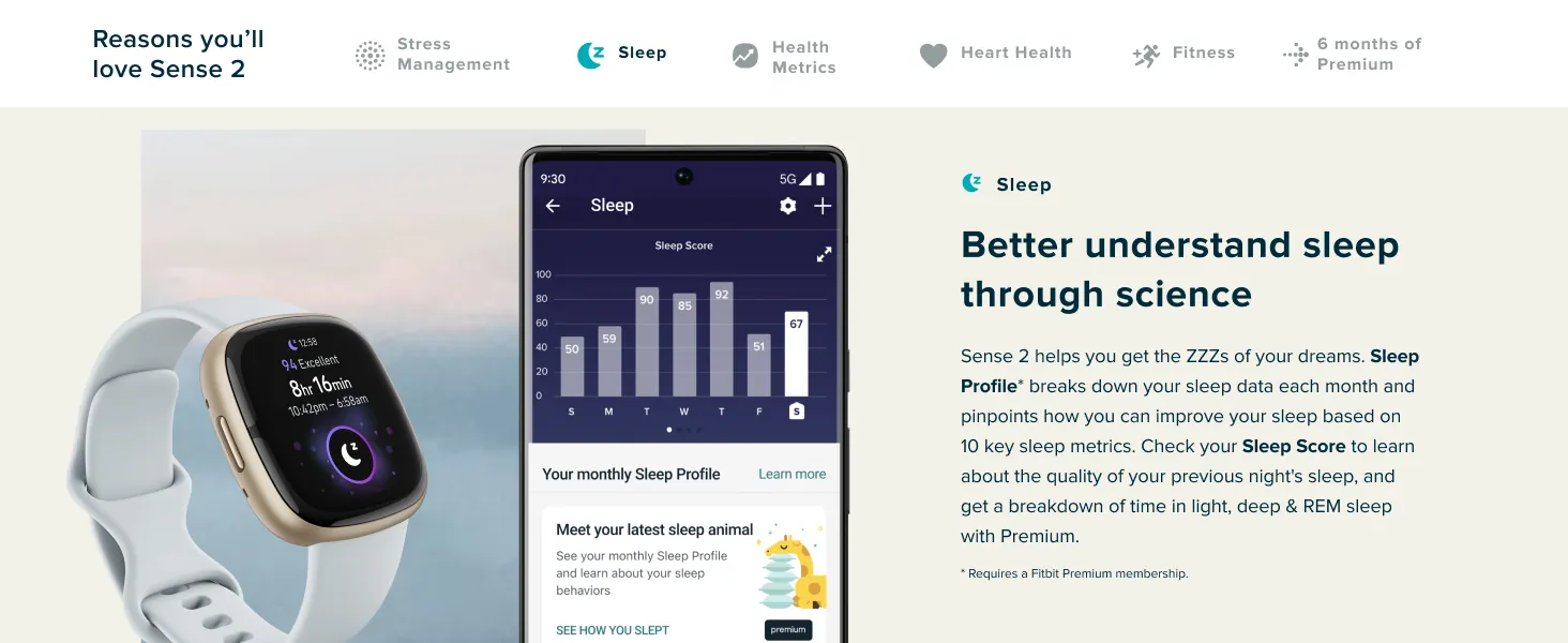 Fitbit Sense 2 Review: Health, Sleep and Fitness Tracking image 8