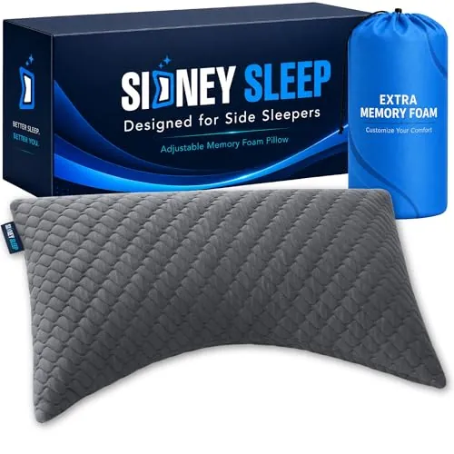 Sidney Sleep Adjustable Curved Pillow Review image 2