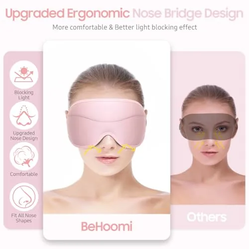 BeHoomi Sleep Mask Review: Blackout Comfort for Sleep image 2