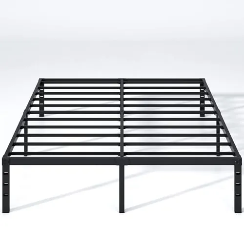 NEW JETO Metal Bed Frame Review: Queen Platform Bed image 2