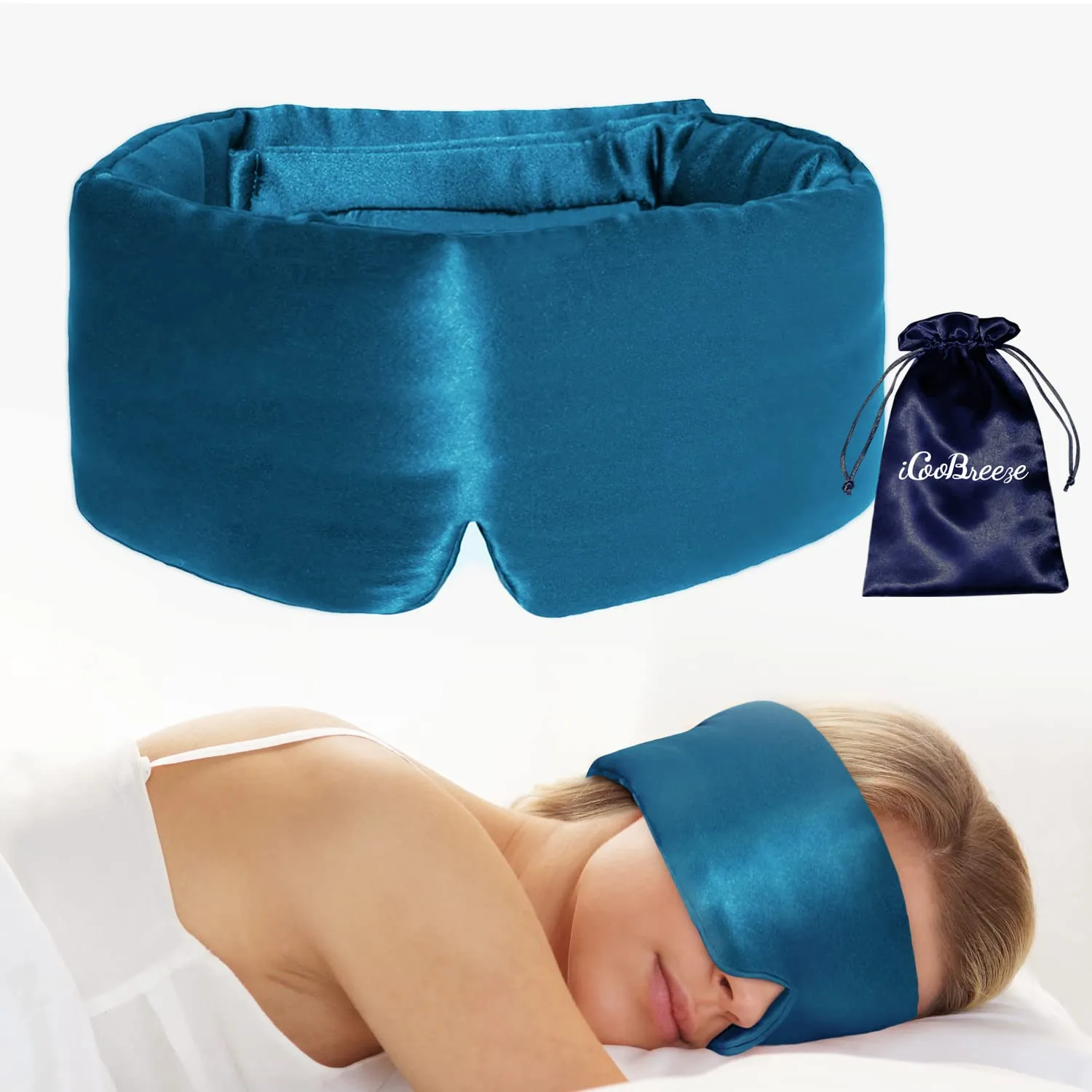 iCooBreeze Sleep Mask Review: Silk Blackout Sleep Support image 8