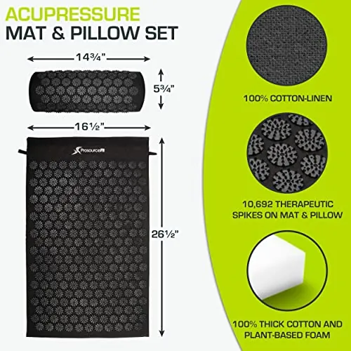 ProsourceFit Acupressure Mat and Pillow Set Review image 2