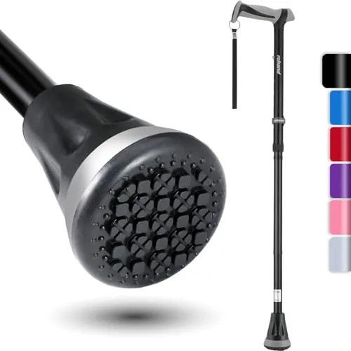 REHAND Walking Cane Review: Foldable Adjustable...