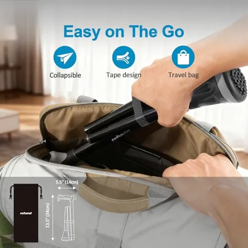 REHAND Walking Cane Review: Foldable Adjustable Mobility Aid image 6