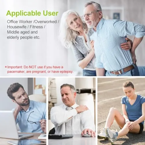 AUVON Rechargeable TENS Unit Review for Recovery Use image 7