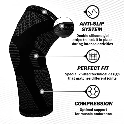 POWERLIX Knee Compression Sleeve Review for Sports Support image 2