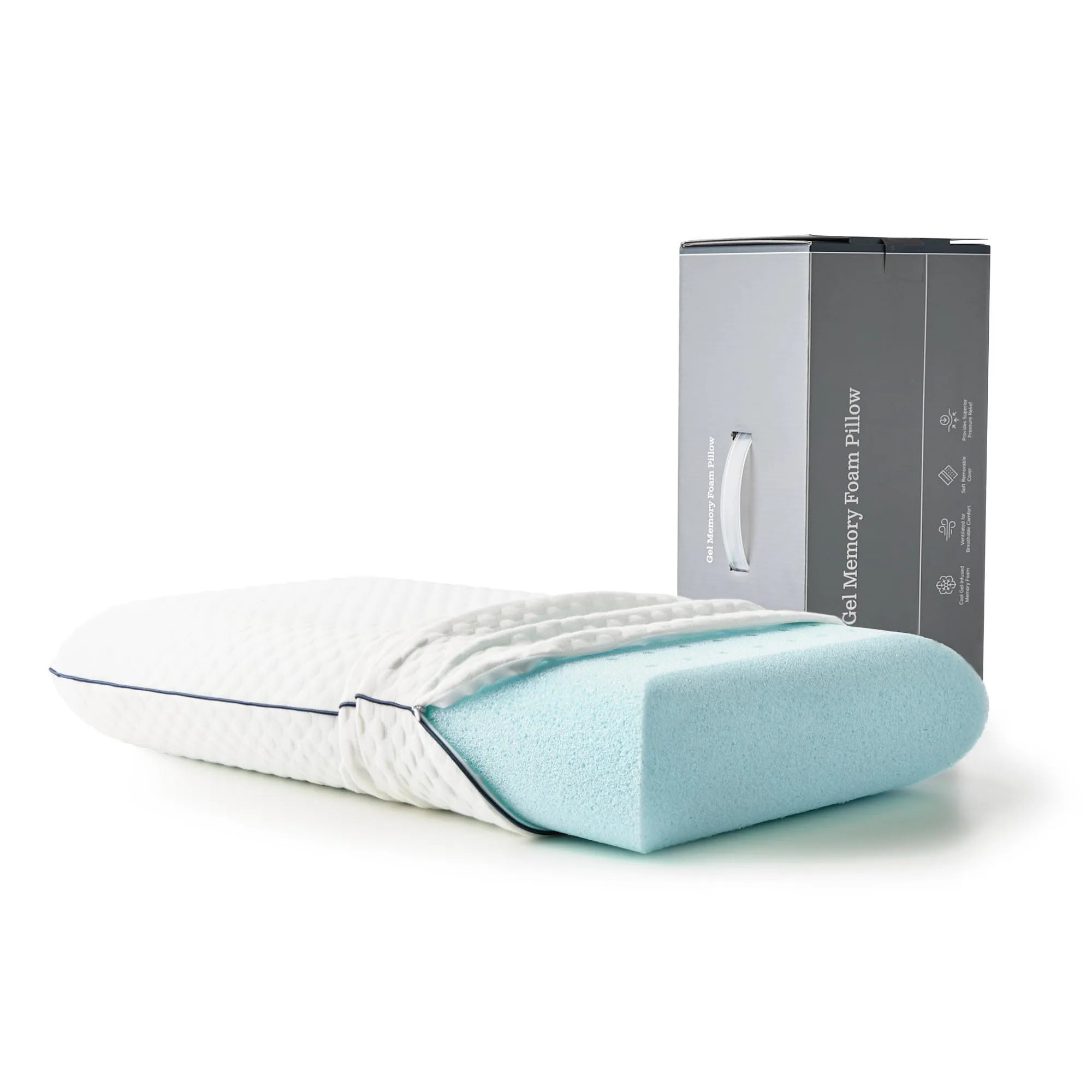 WEEKENDER Gel Memory Foam Pillow Review for Sleep Support