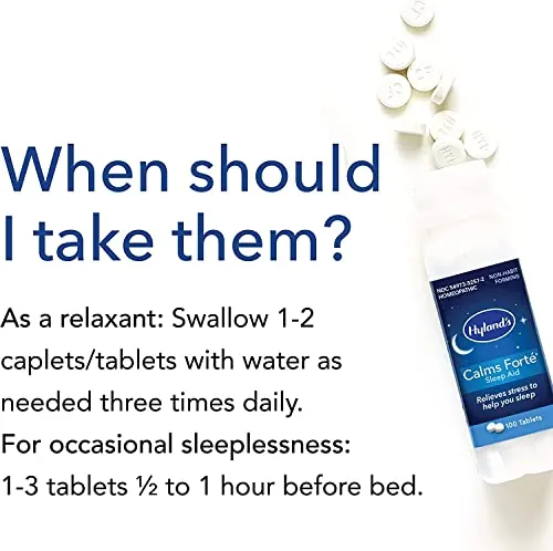 Hyland's Calms Forte Review: Sleep and Stress Support image 7