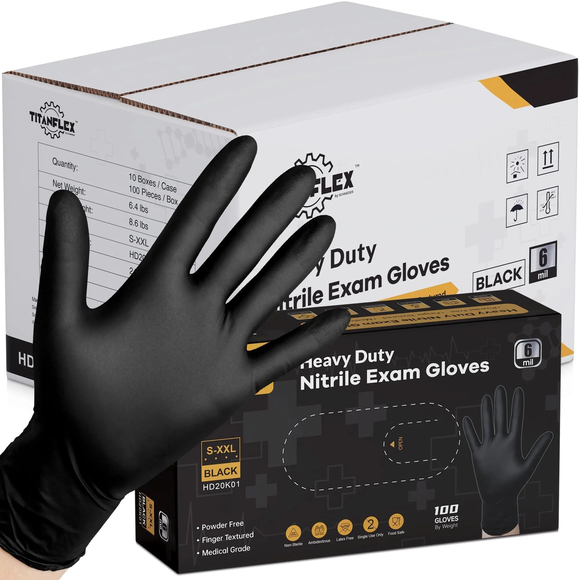 TitanFlex 6-Mil Nitrile Gloves Review: Heavy-Duty Protection image 8