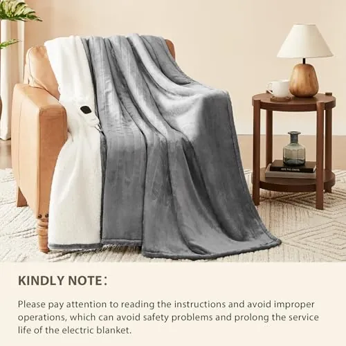 Homemate Heated Blanket Review: Electric Throw for Winter image 7