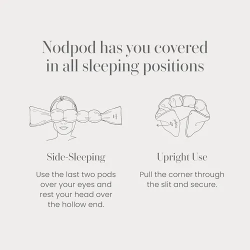 Nodpod Mineralized Silk Review: Weighted Sleep Mask image 5