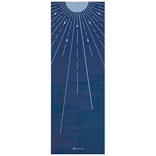 Gaiam Print Yoga Mat Review: Yoga and Pilates Mat image 3