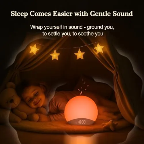 REACHER Sunrise Alarm Clock Review: Sleep Sounds & Wake Light image 4
