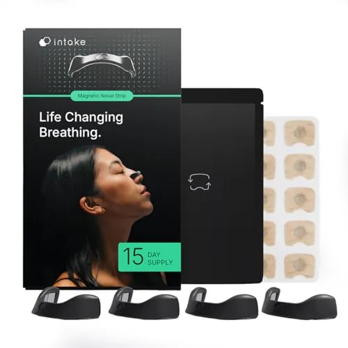 Intake Breathing Review: Magnetic Nasal Strips...