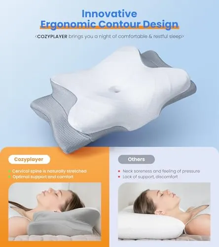 Cozyplayer Cooling Pillow Review: Adjustable Neck Support image 3