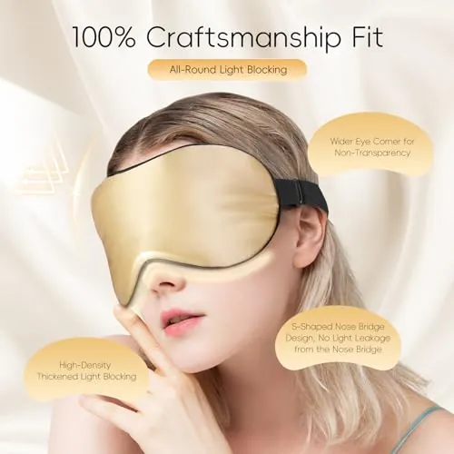 TOPOINT Silk Sleep Mask Review: Sleep and Eye Comfort image 2