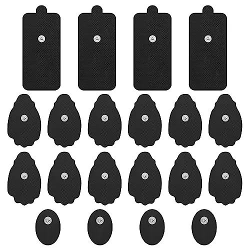 NURSAL TENS Electrode Pads Review: 3.5mm Snap R...
