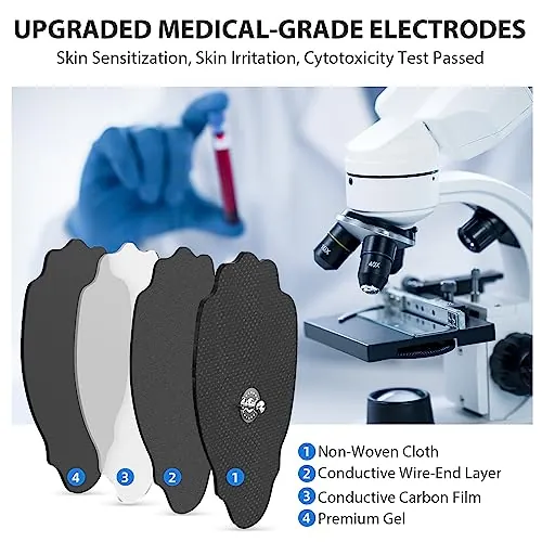 NURSAL TENS Electrode Pads Review: 3.5mm Snap Replacements image 4