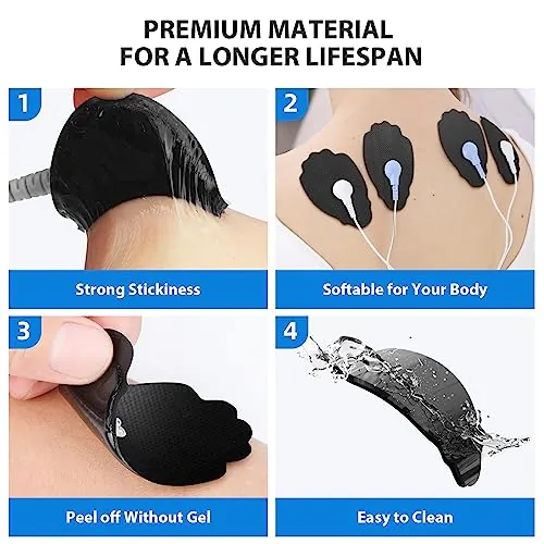 NURSAL TENS Electrode Pads Review: 3.5mm Snap Replacements image 6