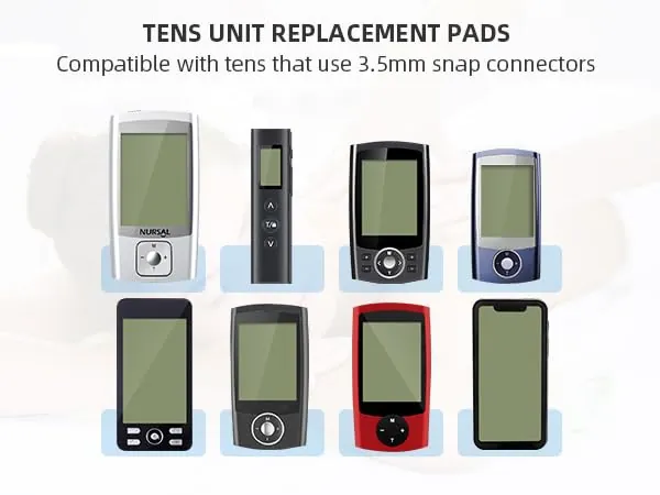NURSAL TENS Electrode Pads Review: 3.5mm Snap Replacements image 7