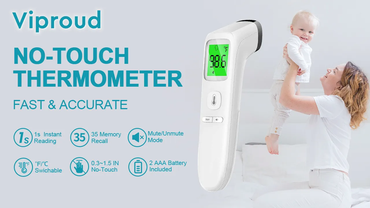 Viproud FC-IR202 Review: No-Touch Forehead Thermometer image 7