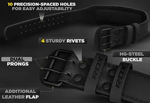 RDX Weight Lifting Belt Review: Leather Gym Support image 4