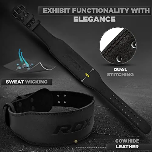 RDX Weight Lifting Belt Review: Leather Gym Support image 5