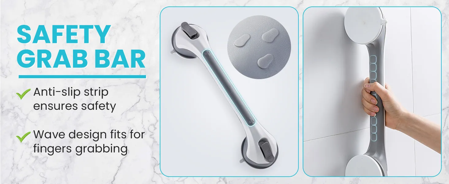 TAILI Suction Grab Bars Review: No-Drill Shower Safety image 9