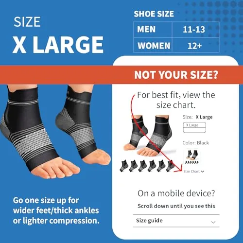 PAPLUS Plantar Fasciitis Socks Review image 3