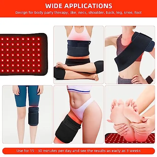 bonodave Red Light Heating Pad Review for Recovery Use image 2