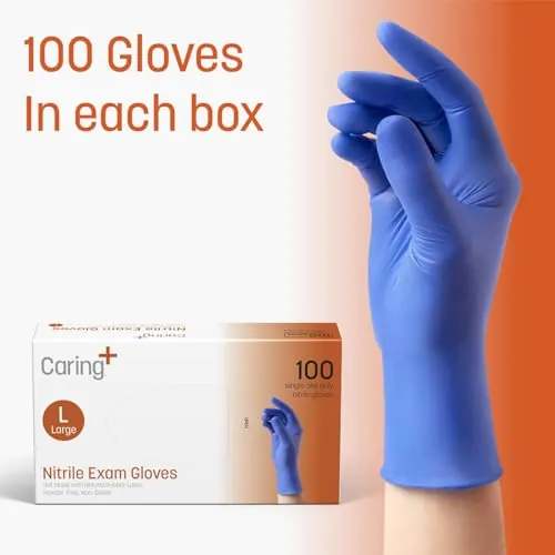 Caring Nitrile Exam Gloves Review: Disposable Protection image 5