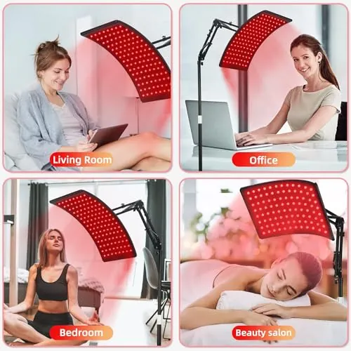 Viconor Red Light Therapy Lamp Review for Face and Body image 4