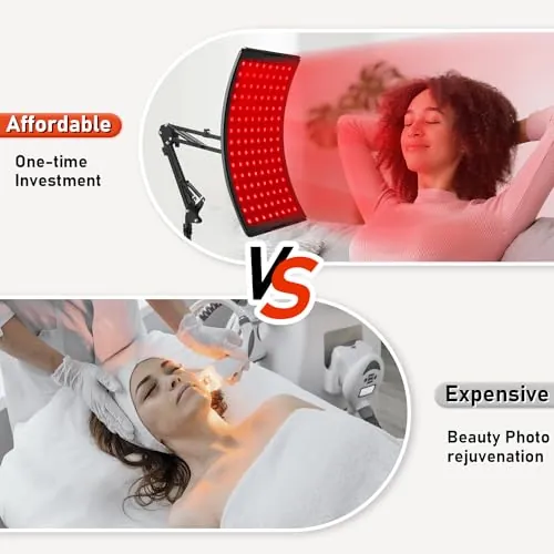 Viconor Red Light Therapy Lamp Review for Face and Body image 6