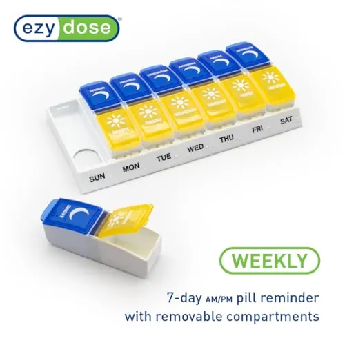 EZY DOSE Weekly AM/PM Pill Organizer Review image 4