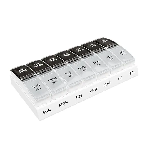 EZY DOSE Weekly AM/PM Pill Organizer Review image 9