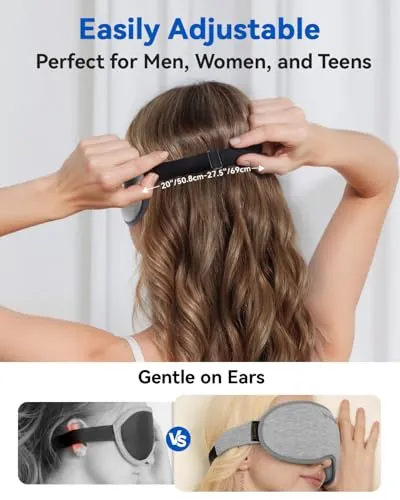 FACEMOON Weighted Eye Mask Review for Sleep and Travel image 5