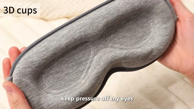 FACEMOON Weighted Eye Mask Review for Sleep and Travel image 7