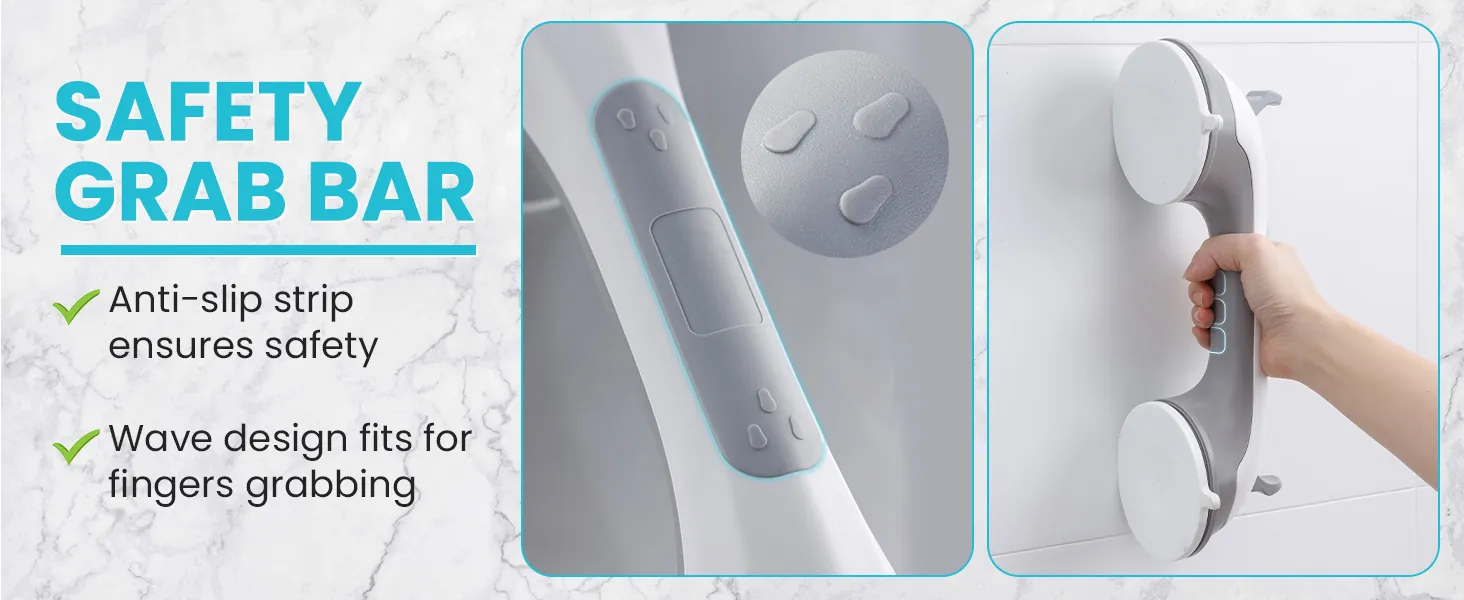 TAILI Shower Grab Bar Review: Removable Bathroom Safety Grip image 9