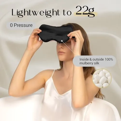 ZIMASILK Sleep Mask Review: Silk Blackout Sleep Mask image 2