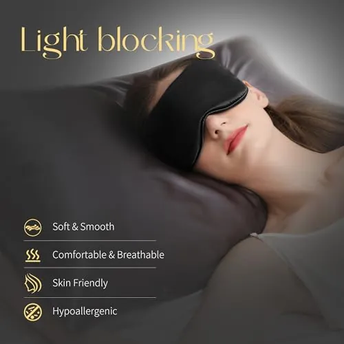 ZIMASILK Sleep Mask Review: Silk Blackout Sleep Mask image 3