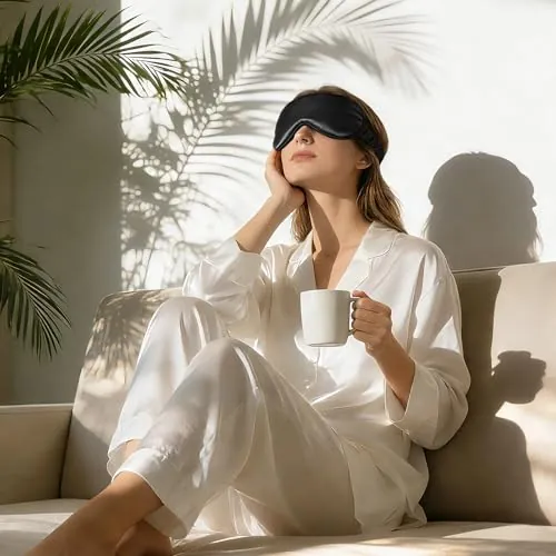 ZIMASILK Sleep Mask Review: Silk Blackout Sleep Mask image 6