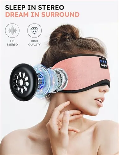MUSICOZY Sleep Headphones Review: Sleep Mask for Side Sleepers image 4