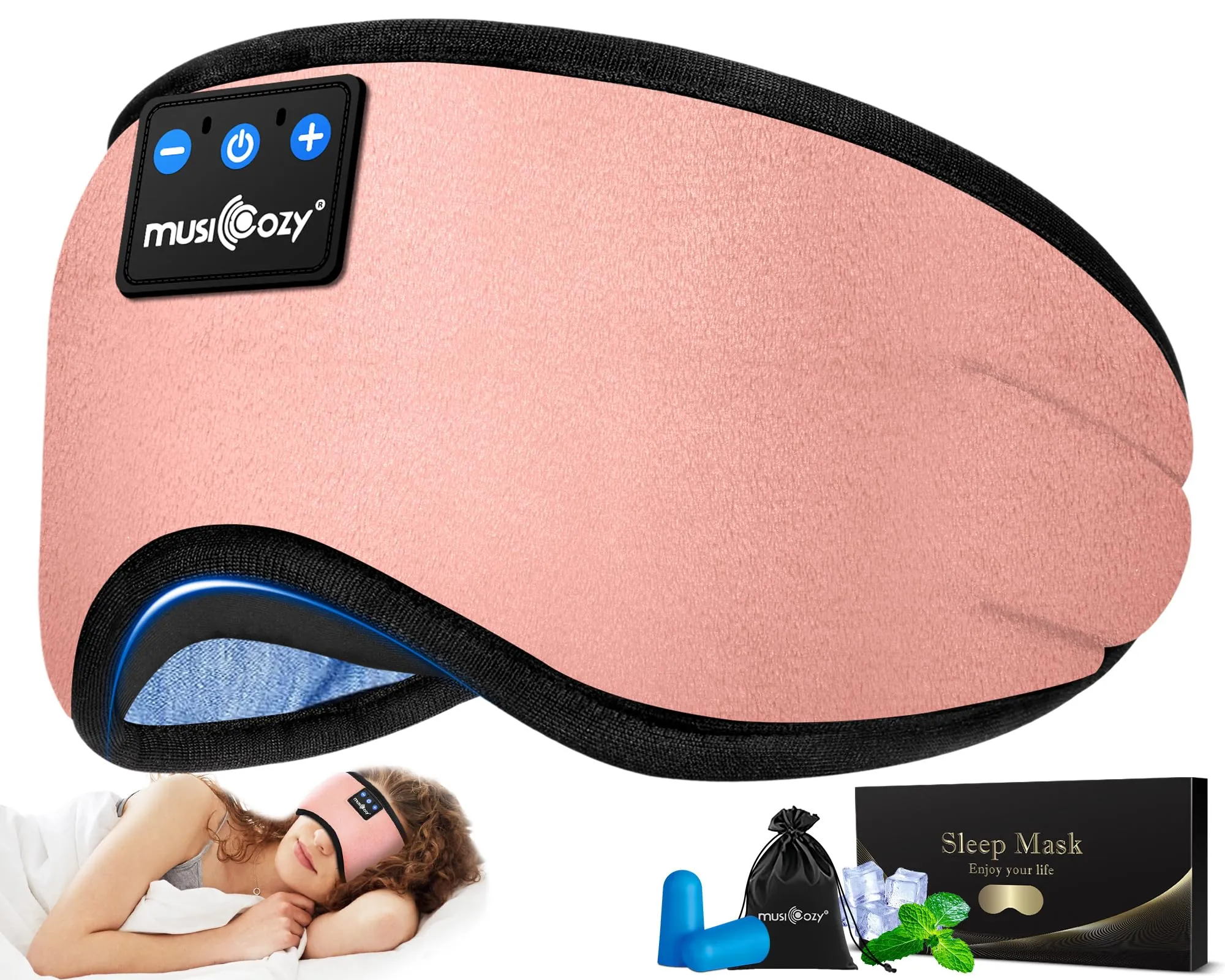 MUSICOZY Sleep Headphones Review: Sleep Mask for Side Sleepers image 8