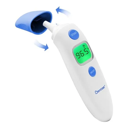 Berrcom 3 in 1 Thermometer Review: Forehead and Ear Use