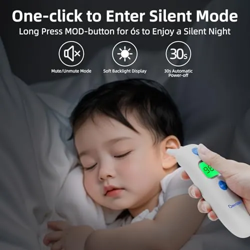 Berrcom 3 in 1 Thermometer Review: Forehead and Ear Use image 3