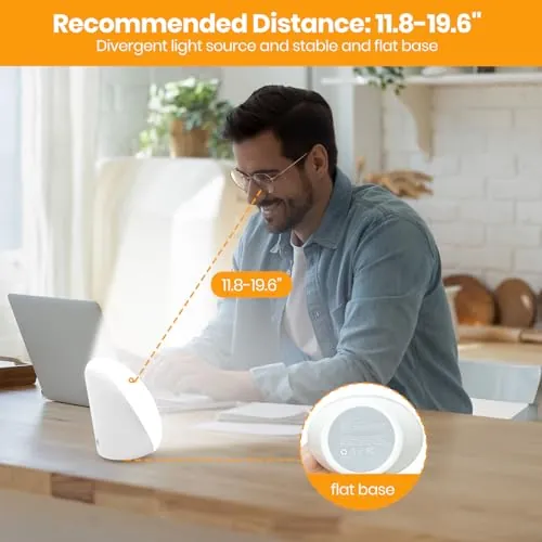 LASTAR Sun Lamp Review: Compact 10,000 Lux Wellness Lamp image 7
