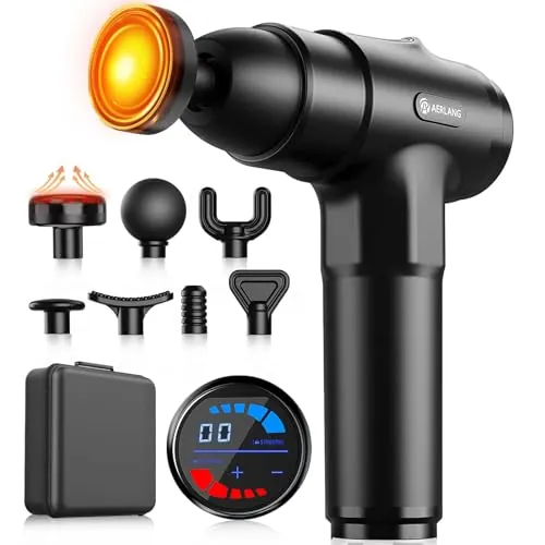 AERLANG Massage Gun Review: Heated Recovery Massager