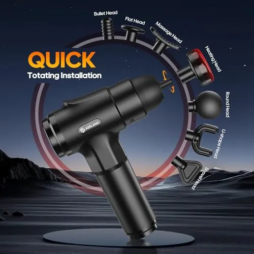 AERLANG Massage Gun Review: Heated Recovery Massager image 4